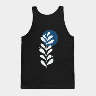 Leafy Flora (Inverted Colors) Tank Top